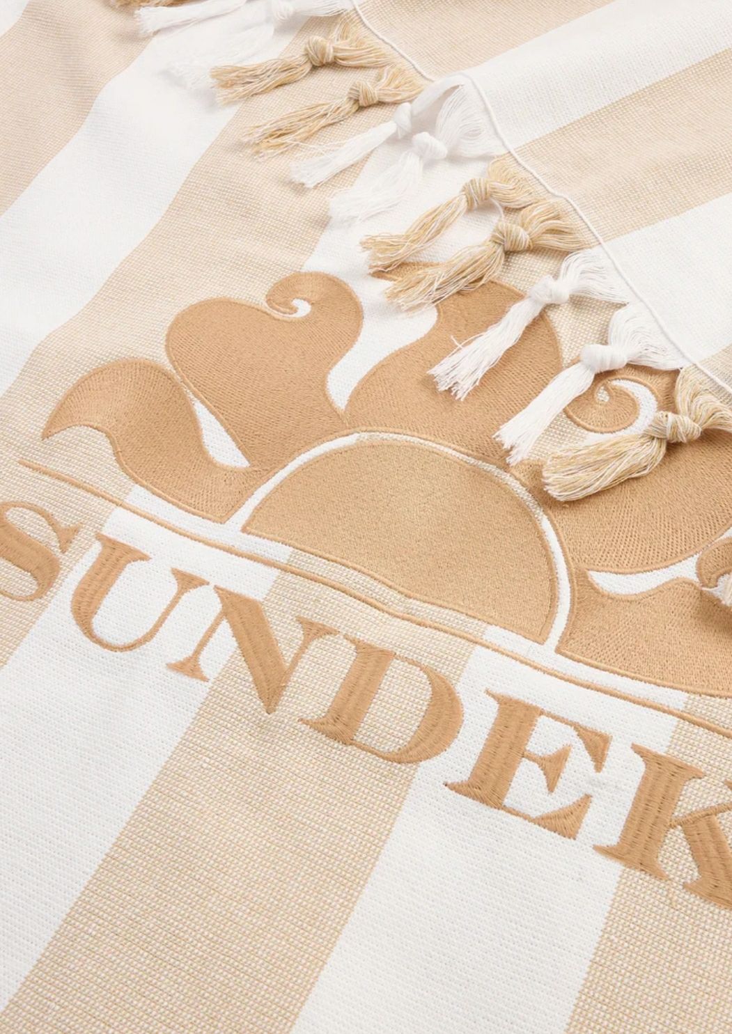 Telo mare fouta jacquard rigato SUNDEK