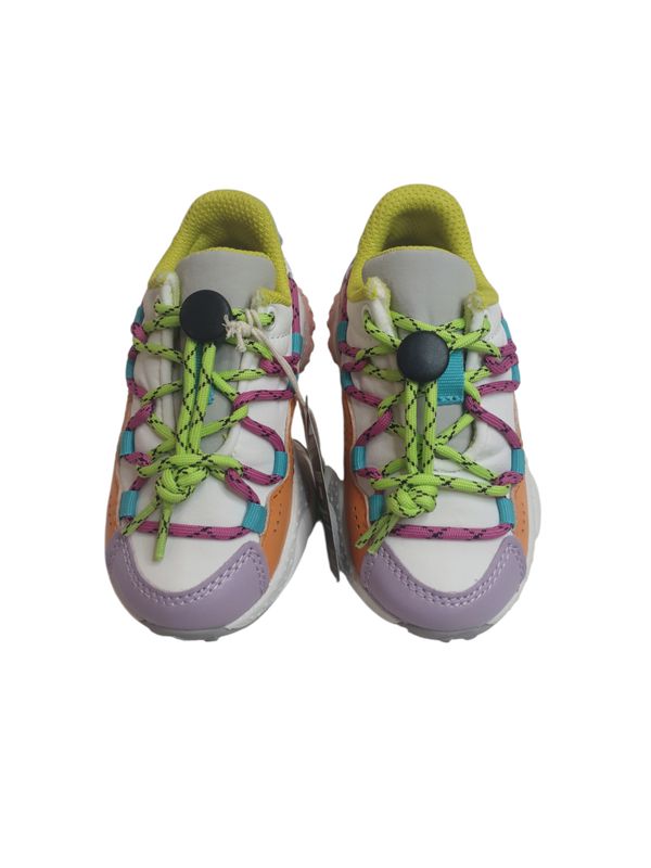 Sneaker Raikiri lilac/orange/white Flower Mountain