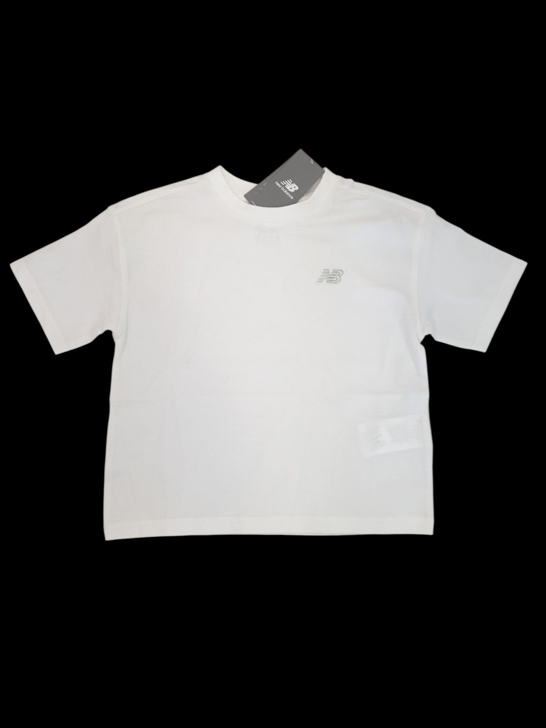 T-shirt white cropped NEWBALANCE