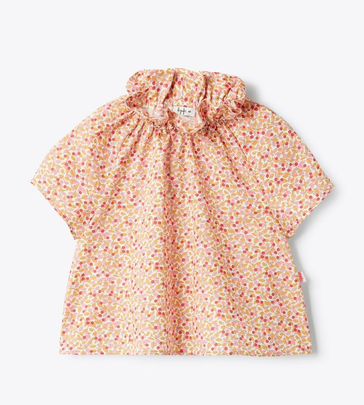 Camicia top in liberty IlGufo