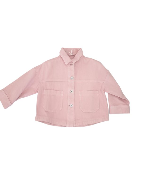 Giacca in denim rosa IlGufo