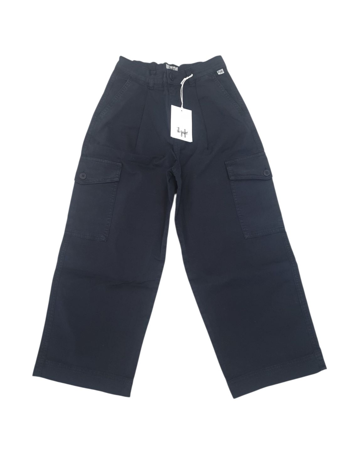 Pantalone cargo blu notte IlGufo