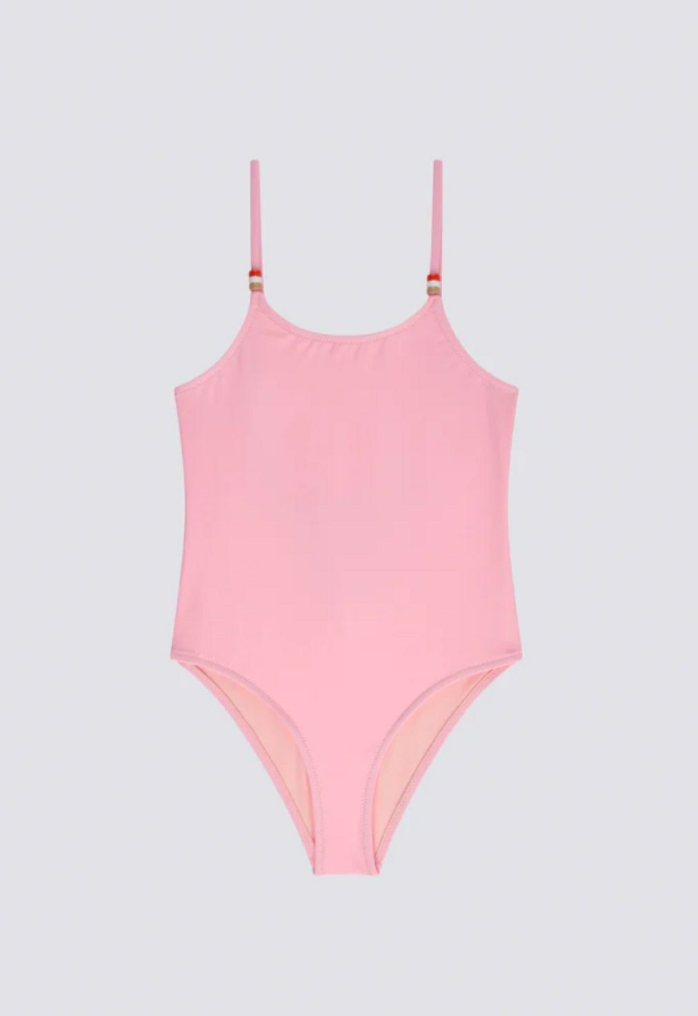 Costume intero rosa perline SUNDEK