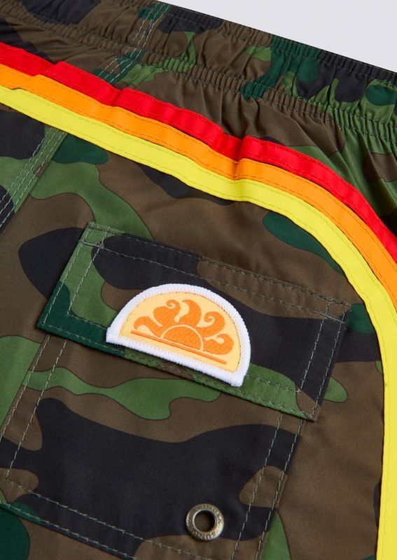 Boxer costume corto militare SUNDEK