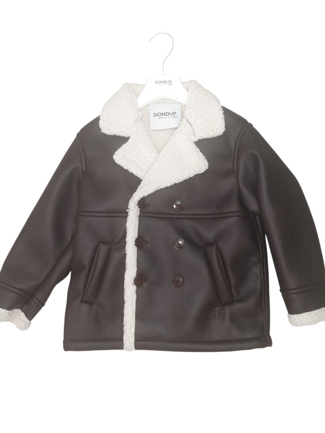Giubbotto shearling marrone DONDUP
