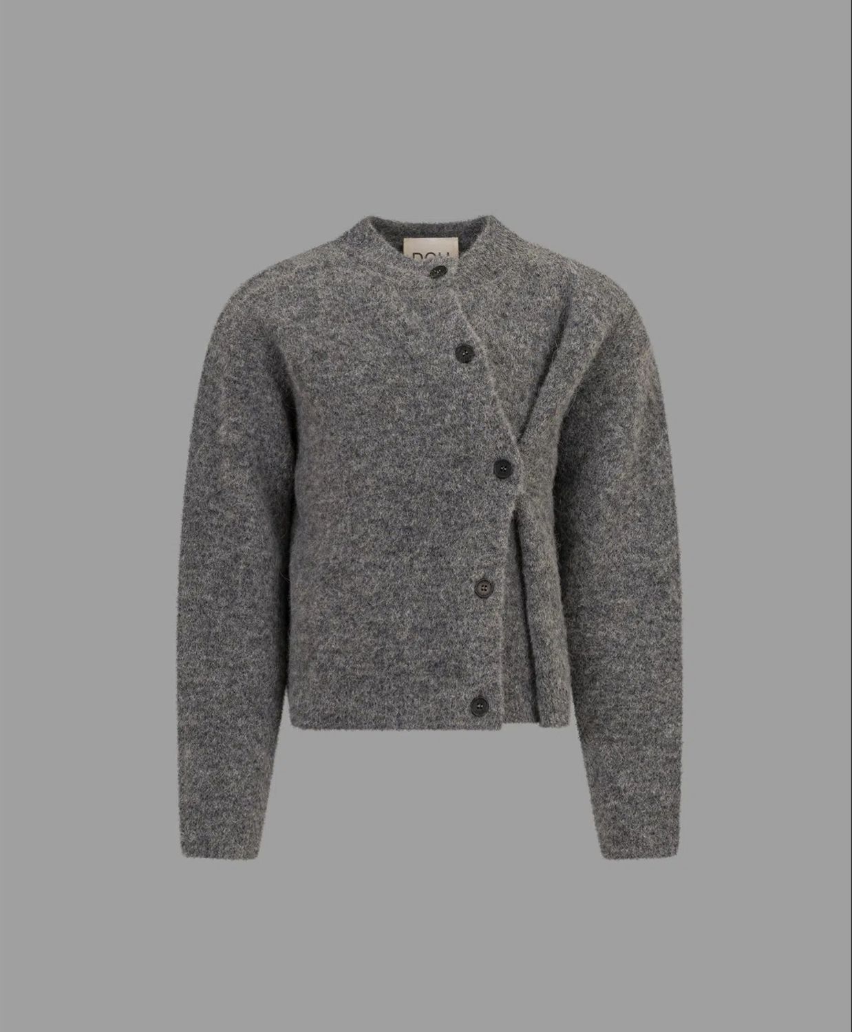 Cardigan grigio Generoso DouDou