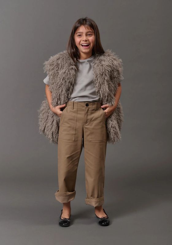 Gilet eco-pelliccia Grazioso DouDou