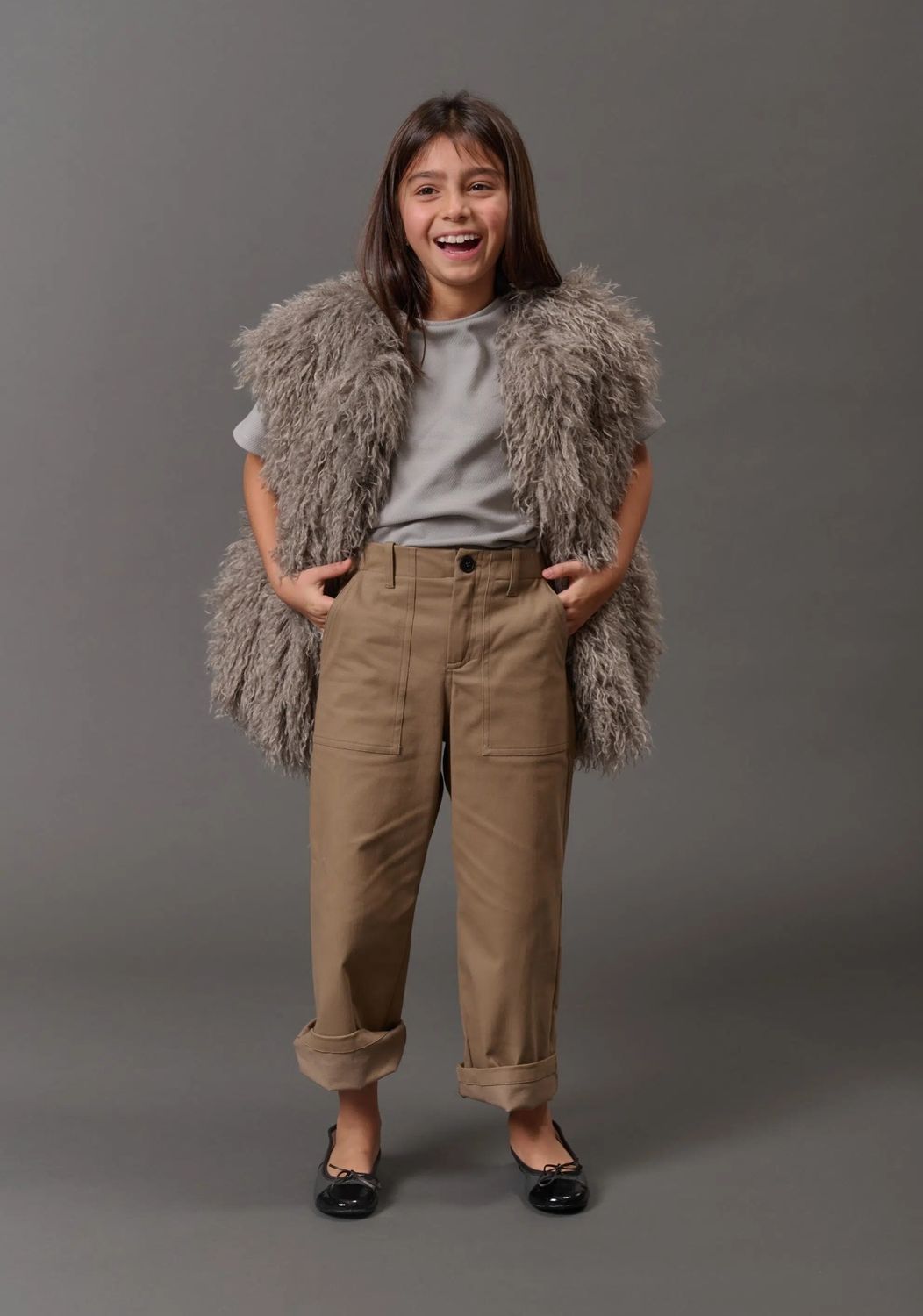 Gilet eco-pelliccia Grazioso DouDou