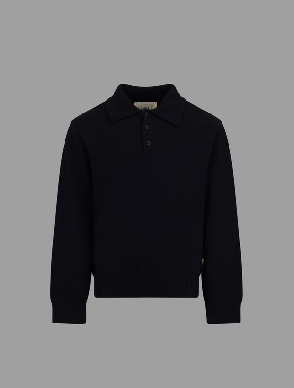 Maglione polo blu Strepitoso DouDou