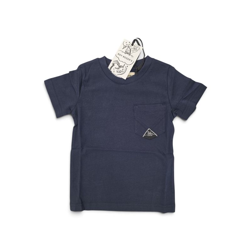 T-shirt blu taschino RoyRoger's