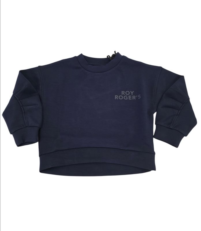 Felpa blu jersey RoyRoger's