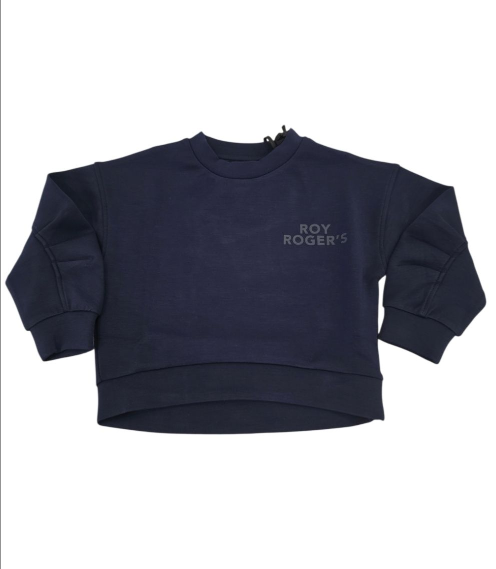 Felpa blu jersey RoyRoger's