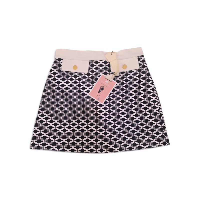 Gonna stampa logo ELISABETTA FRANCHI