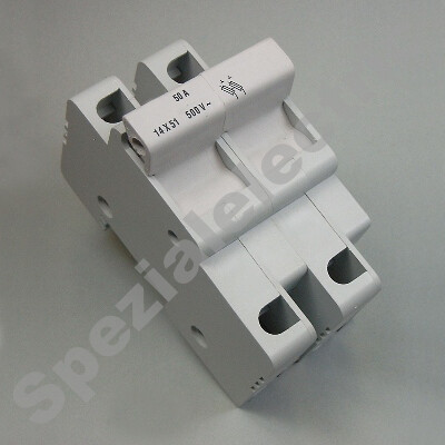 K05700100000 - Sicherungssockel, Schnappbefestigung, 14 x 51