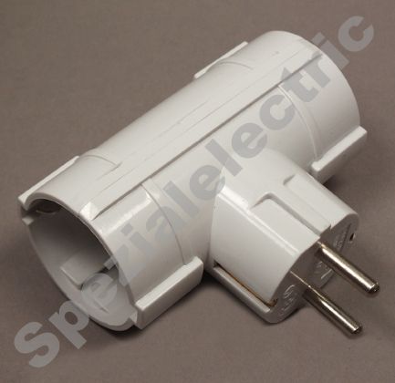 K09500100000 - Schukozweifachstecker