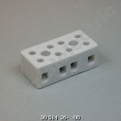 K03000600000 - KERAMIKKLEMMEN, 4-POLIG