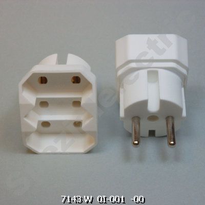 K15000100125 - Adapter, 2-polig
