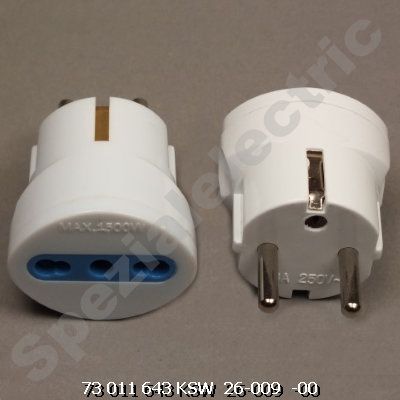 K11601000230 - Adapter, 3-polig