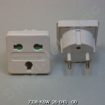 K11601000200 - Adapter, 3-polig