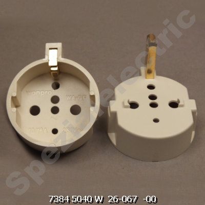 K15100700053 - ADAPTERAUFSATZ, FÜR SCHUTZKONTAKTSTECKER