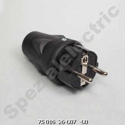 K09700500000 - Gummistecker mit 2 Erdleitungssystemen