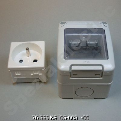 K03300700040 - Aufputzsteckdosen, 3-polig