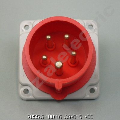 K09901200010 - CEE-Anbaugerätestecker, 5-polig