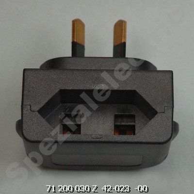 K10100400060 - Adapter, 2-polig