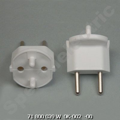 K15001300040 - Adapter, 2-polig
