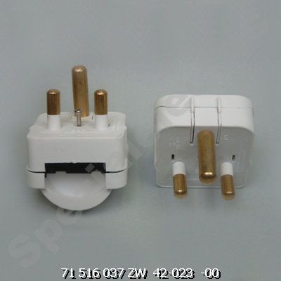 K12201000020 - Adapter, 2-polig