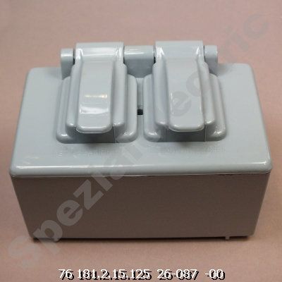 K11403400000 - Aufputzsteckdosen, 3-polig