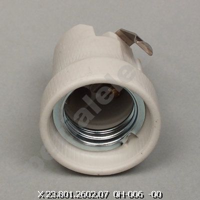 K01300500010 - PORZELLAN-EINBAUFASSUNGEN, E27