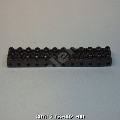 K02300400000 - Pressstoff-Klemmleisten, 12-polig