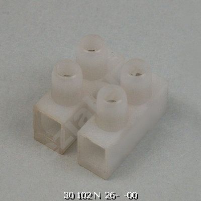 K02100300025 - Plastik-Klemmleisten, 2-3-polig