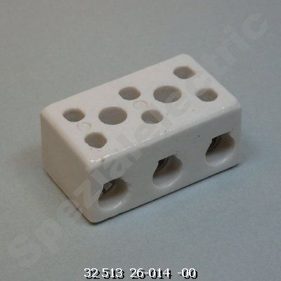 K03000800000 - KERAMIKKLEMMEN, 3-POLIG