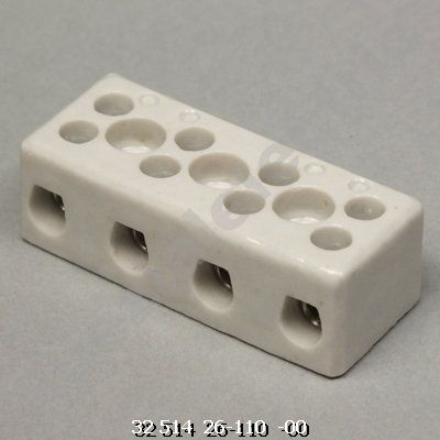 K03000900000 - KERAMIKKLEMMEN, 4-POLIG