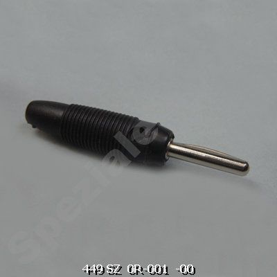 K00500600000 - Bananenstecker, Ø 4 mm