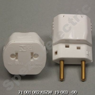 K12200050000 - Adapter, 2-polig