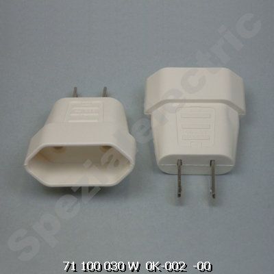 K11400700020 - Adapter, 2-polig