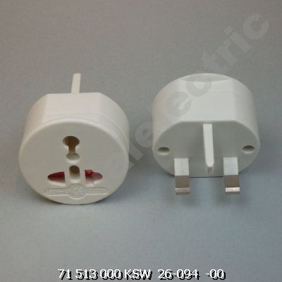 K12200200010 - Adapter, 2-polig