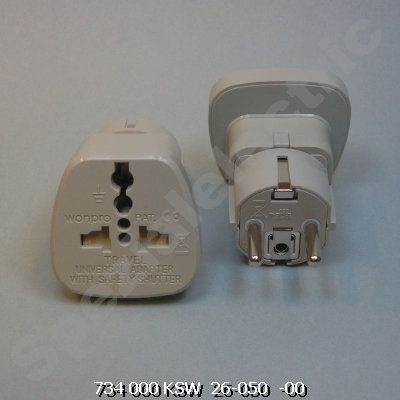 K11601000090 - Adapter, 3-polig