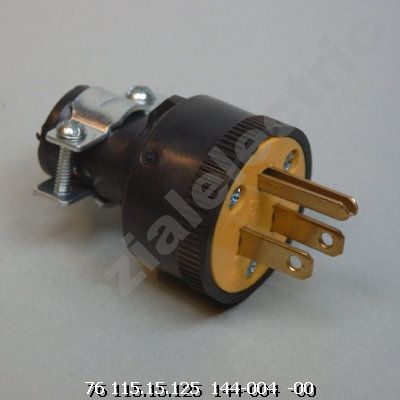 K12000450000 - Gummistecker, 3-polig