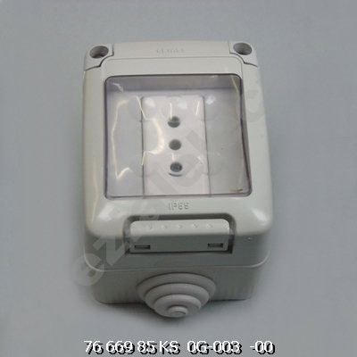 K03301200040 - Aufputzsteckdosen, 3-polig