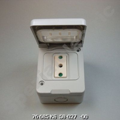 K03100500170 - Aufputzsteckdosen, 3-polig