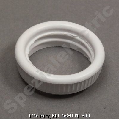 K01300200010 - Ring für Fassung E27 aus Kunststoff oder Porzellan