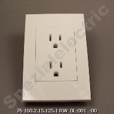 K11401900009 - Einbausteckdosen, 3-polig