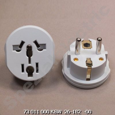 K12300200005 - NEUE TYPE - Adapter, 3-polig