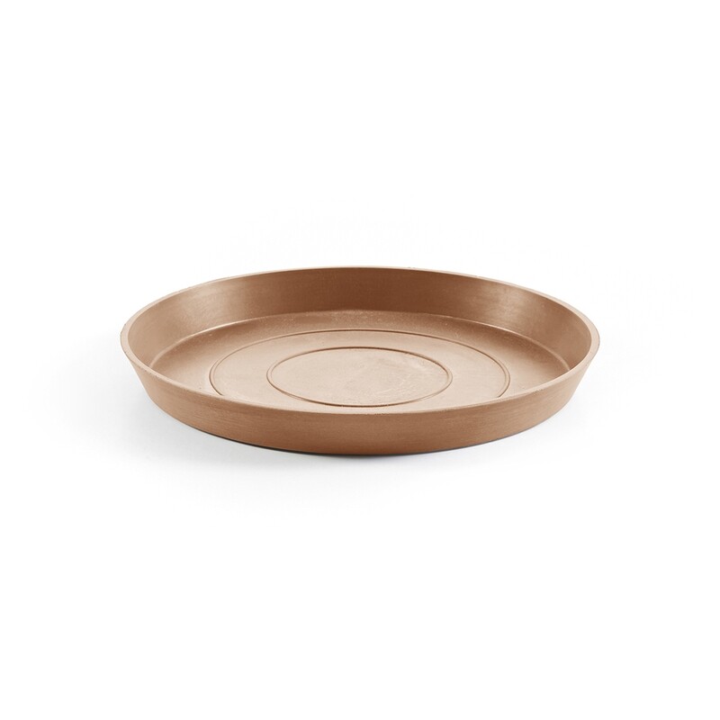 Ecopots Saucer Round Terra - inside bottom Ø 33 cm / outside Ø 36,5 x H 3,5 cm