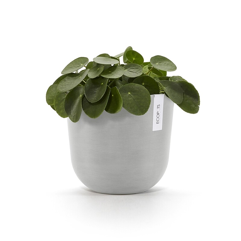 Ecopots Oslo 25 White Grey