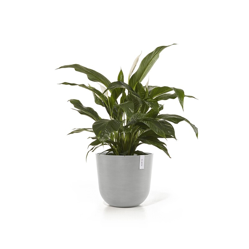Ecopots Oslo 45 White Grey